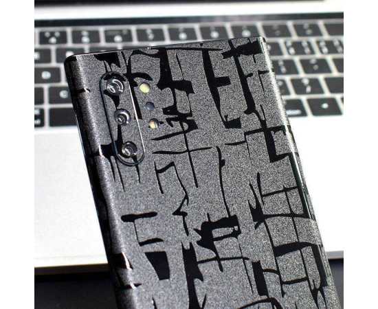 6 X 6 Inches Black Carbon Fiber Sticker Paper
