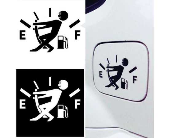 Most Popular Black Sticker For Car Fuel Tank - 1 Piece