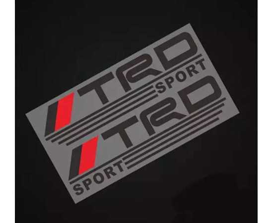 2 Trd Sticker For Car Side Mirros Stylish Stickers