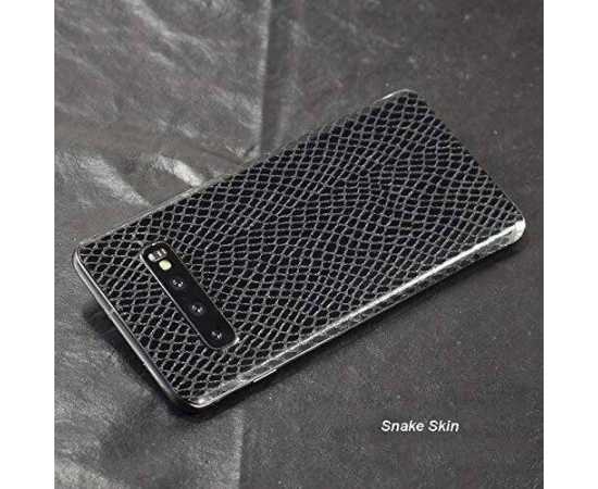 6 X 6 Inches Black Snake Skin Sticker Paper
