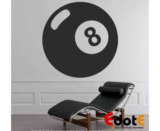 8 Ball Pol Wall Decoration Sticker For Boys Room Wall Sticker