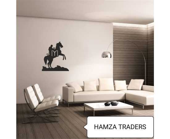 Ertugral Ghazi Horse Wall Sticker For Drying Room