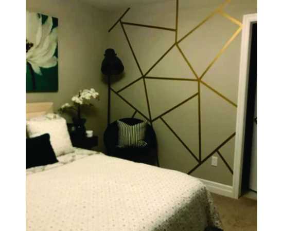 Abstract Geometrical Lines Wall Decals