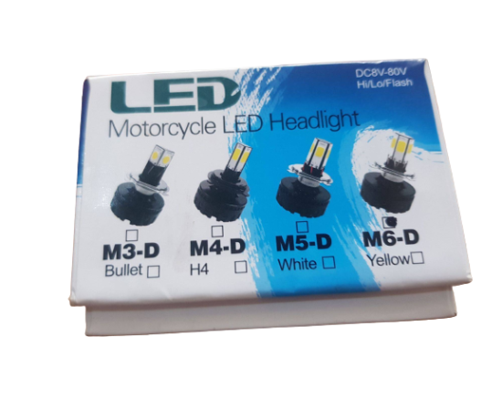 Heavy Duty Motorbike Headlight Led Bulb With Kit And Heatsink