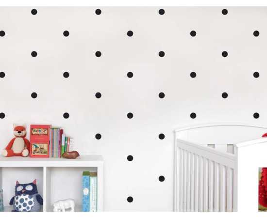 Pack Of 100 Dot Circles Polka Dots Circle WPack Of 100 Dot Circles Polka Dots Circle Wall Stickersall Stickers