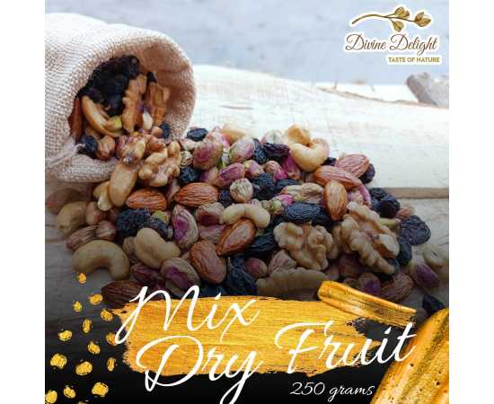 Fresh Mix Dry Fruit - Pack of 250 Grams