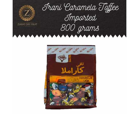 Irani Caramela Toffee Mix Color Imported - Pack of 800 Grams - 80 + Toffes