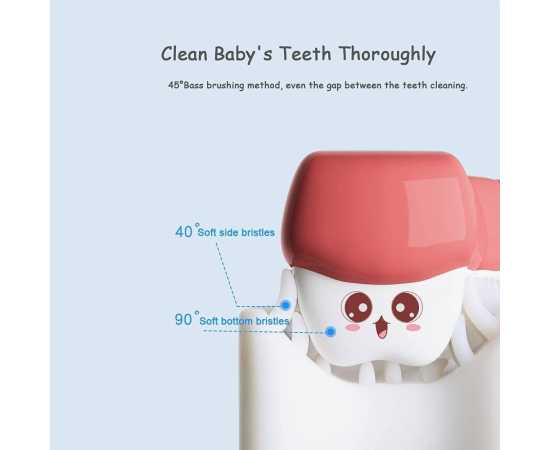 Kids U Shaped Toothbrush - 360° Teeth Cleaning Design