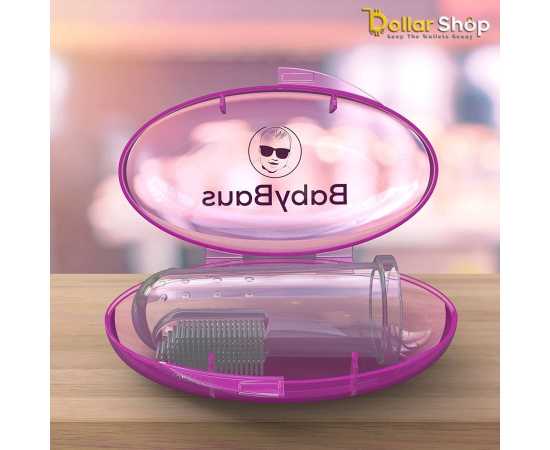 Soft Silicone Safe Rubber Baby Finger Teether - 1 Piece