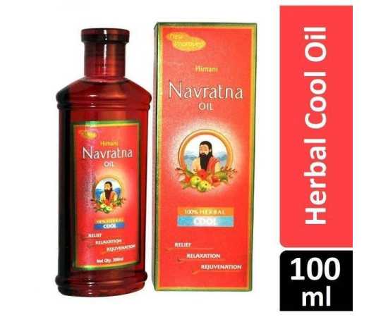 Himani Navratna Herbal Cool Hair Oil - Pack of 100ML