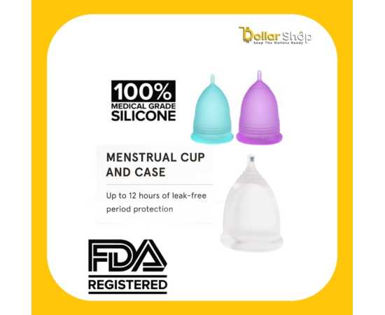 Softer Reusable Menstrual Period Cup  - 1 Piece