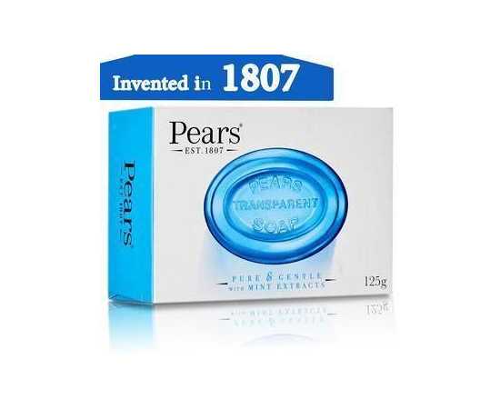 Pears Bar Mint Extract Soap 125G  - Blue