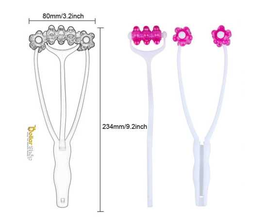 2 In 1 Face Roller Massager Double Chin Remover For Women