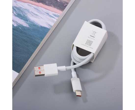 6A Fast Charging White Data Cable For All Mobile Phones - 1 Piece 6A Fast Charging White Data Cable For All Mobile Phones - 1 Piece