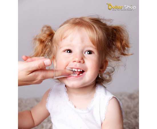 Soft Silicone Safe Rubber Baby Finger Teether - 1 Piece