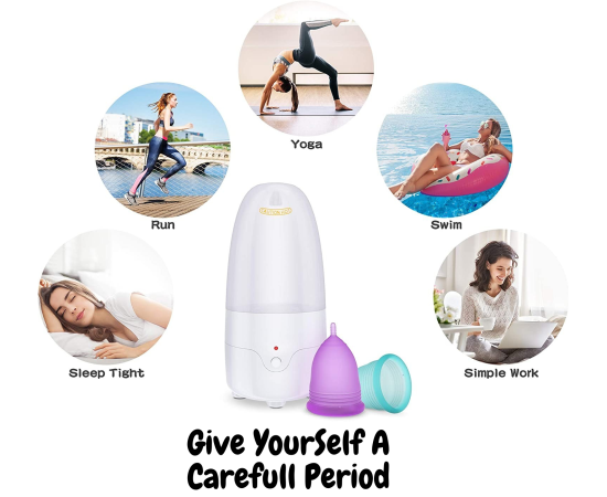 Softer Reusable Menstrual Period Cup  - 1 Piece