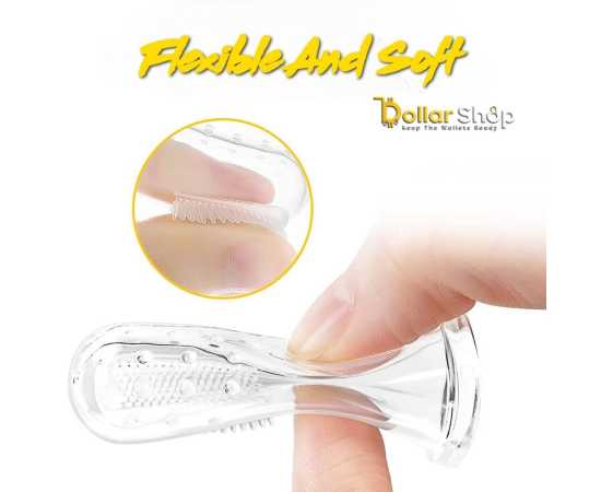 Soft Silicone Safe Rubber Baby Finger Teether - 1 Piece