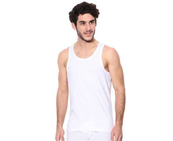 Pack Of 3 Men's Sandoo Interlock Vest - Winter Vest