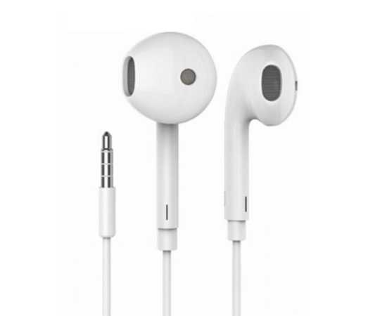 Gionee Original White Handsfree For All Smart Phones - 1 Piece