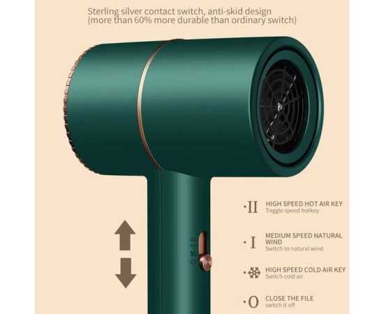 Hair Dryer, 1800W Professional Ionic Stylish Hair Dryer