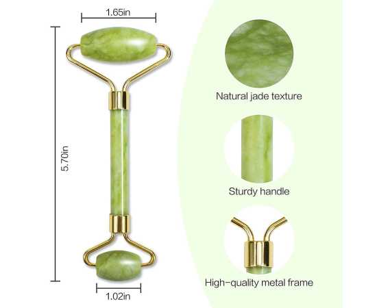 Jade Roller and Gua Sha Tools Set