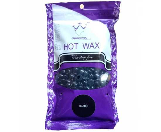 Konsung Hard Hot Wax Beans 100G Black