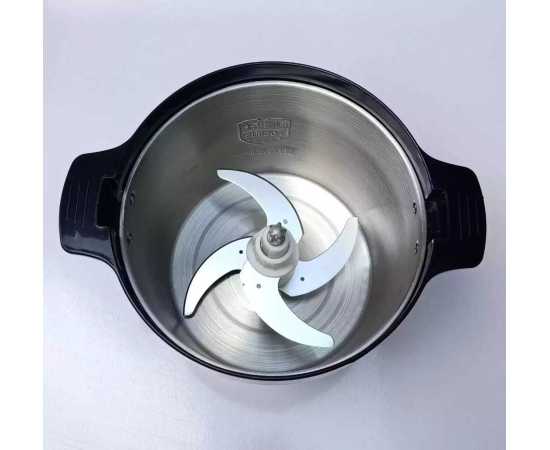 Portable Chopper 6 Litre Stainless Steel Electric Meat Grinder Heavy Duty 4500Watts