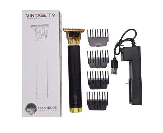 Professional T-Shaped Blade Hair Clippers For Men