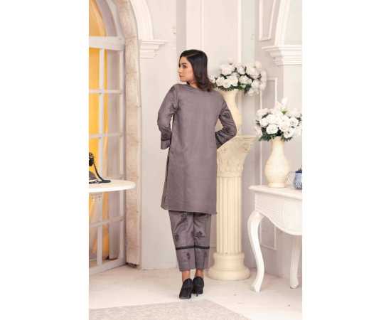 Bint al Bilaad Khadi Viscose Fancy Embroidered Suits For Women - Pack of 2 PCS Bint al Bilaad Khadi Viscose Fancy Embroidered Suits For Women - Pack of 2 PCS