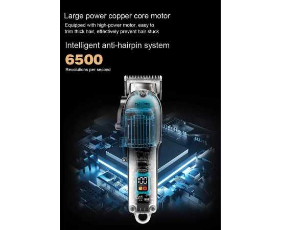 Daling Dl-1539 New Full Transparent Visible Body Hair Cutting Machine