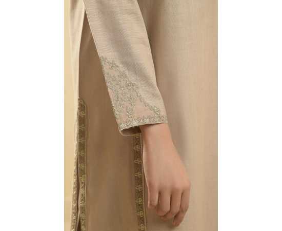 Needleast Supreme Khaddar Shirt, Trouser & Dupatta Skin Stitched Suit For Women - Pack of 3 PCS