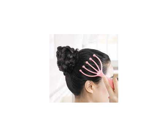 Head Massager Scalp Five Finger Neck Comb Roller - 1 Piece