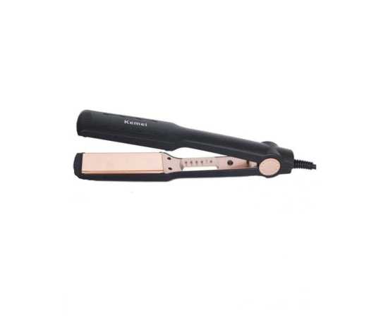 KM-470 Professional Hair Straightener - Black