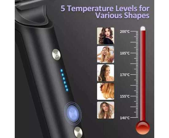 Regminton Portable Hair Straightener Brush Straightening Comb For Women