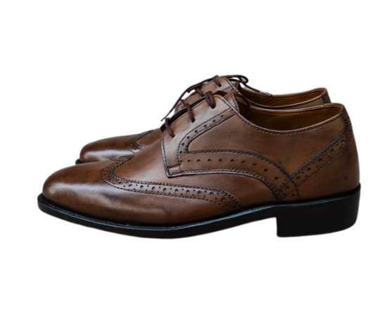 Dress Shoes In Pure Leather - Pack of 1 Pair