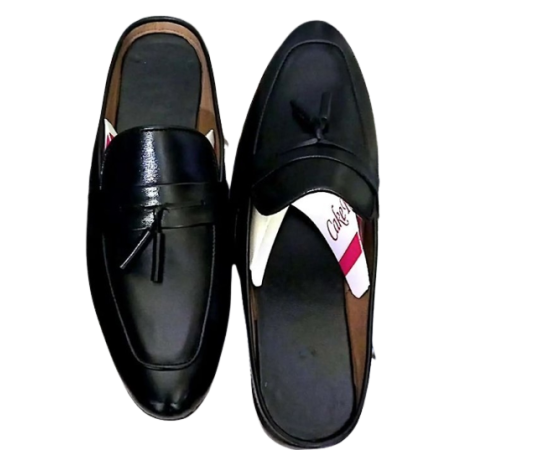 Half Casual Shoes in Leather