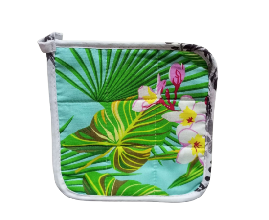 Pot Holder Cotton Printed Oven Mitt For Kitchen Usage - 1 Piece