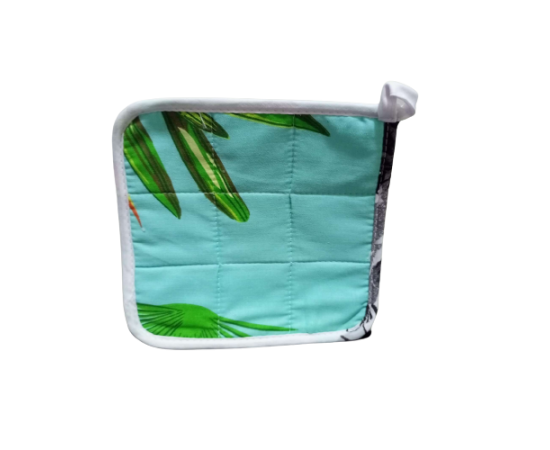 Pot Holder Cotton Printed Oven Mitt For Kitchen Usage - 1 Piece