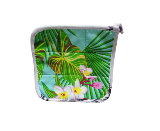 Pot Holder Cotton Printed Oven Mitt For Kitchen Usage - 1 Piece