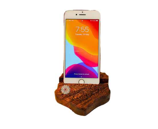 Mobile Stand Solid Wooden