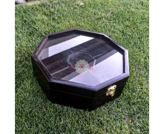 Spice Container Masala Box Rack 10 X 10 Solid Wooden Square