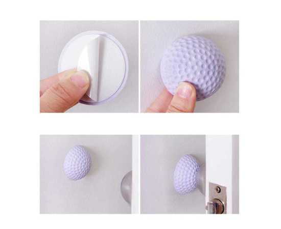 Knob Rubber For Door Stops - Pack of 4Knob Rubber For Door Stops - Pack of 4