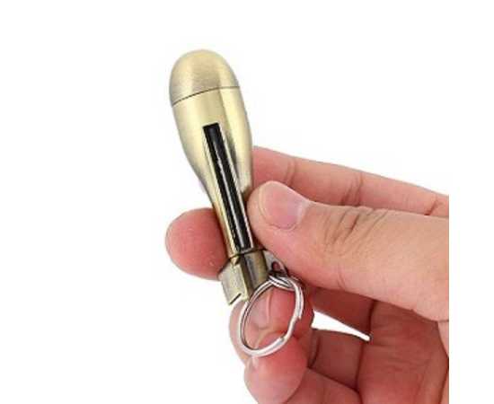 Retro Kerosene Bullet Unique Creative Design Lighter