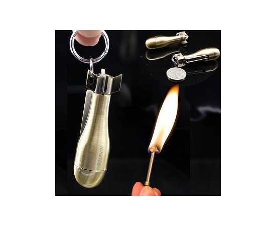 Retro Kerosene Bullet Unique Creative Design Lighter