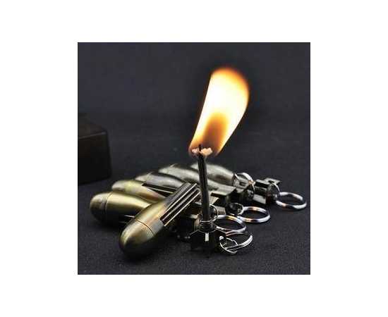 Retro Kerosene Bullet Unique Creative Design Lighter