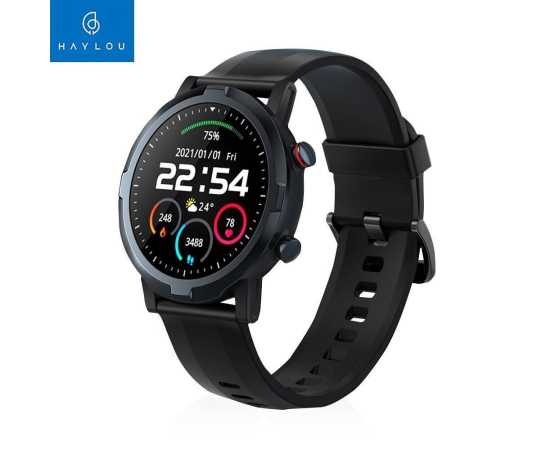 Haylou Rt Ls05S Bluetooth Smart Watch - Black Haylou Rt Ls05S Bluetooth Smart Watch - Black