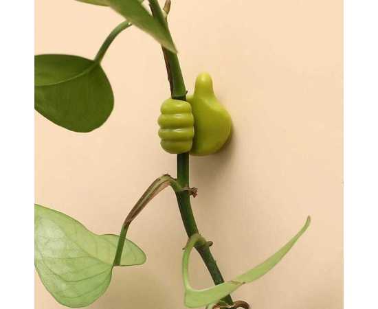 Multi-Purpose Wall Hand Hook For Hanging - Pack of 2 Pieces