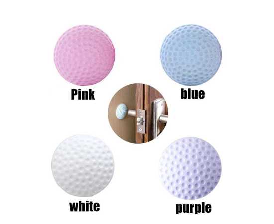Knob Rubber For Door Stops - Pack of 4