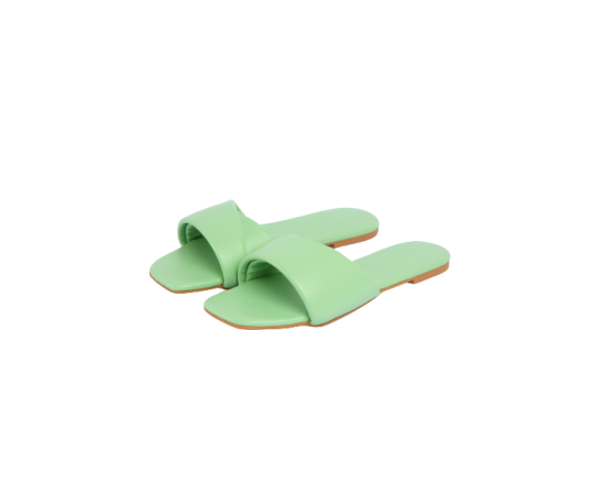 Comfortable Trendy Slipper For Women - Green - 1 Pair Comfortable Trendy Slipper For Women - Green - 1 Pair
