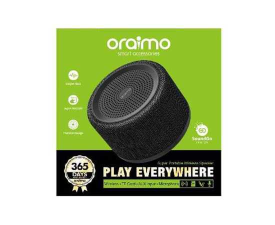 Oraimo OBS-33S Bluetooth Wireless Speaker - Black